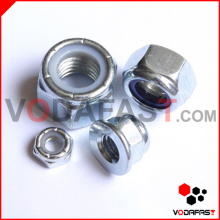 Nylon Insert Lock Nut Zinc Plated